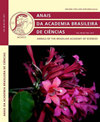 ANAIS DA ACADEMIA BRASILEIRA DE CIENCIAS杂志封面